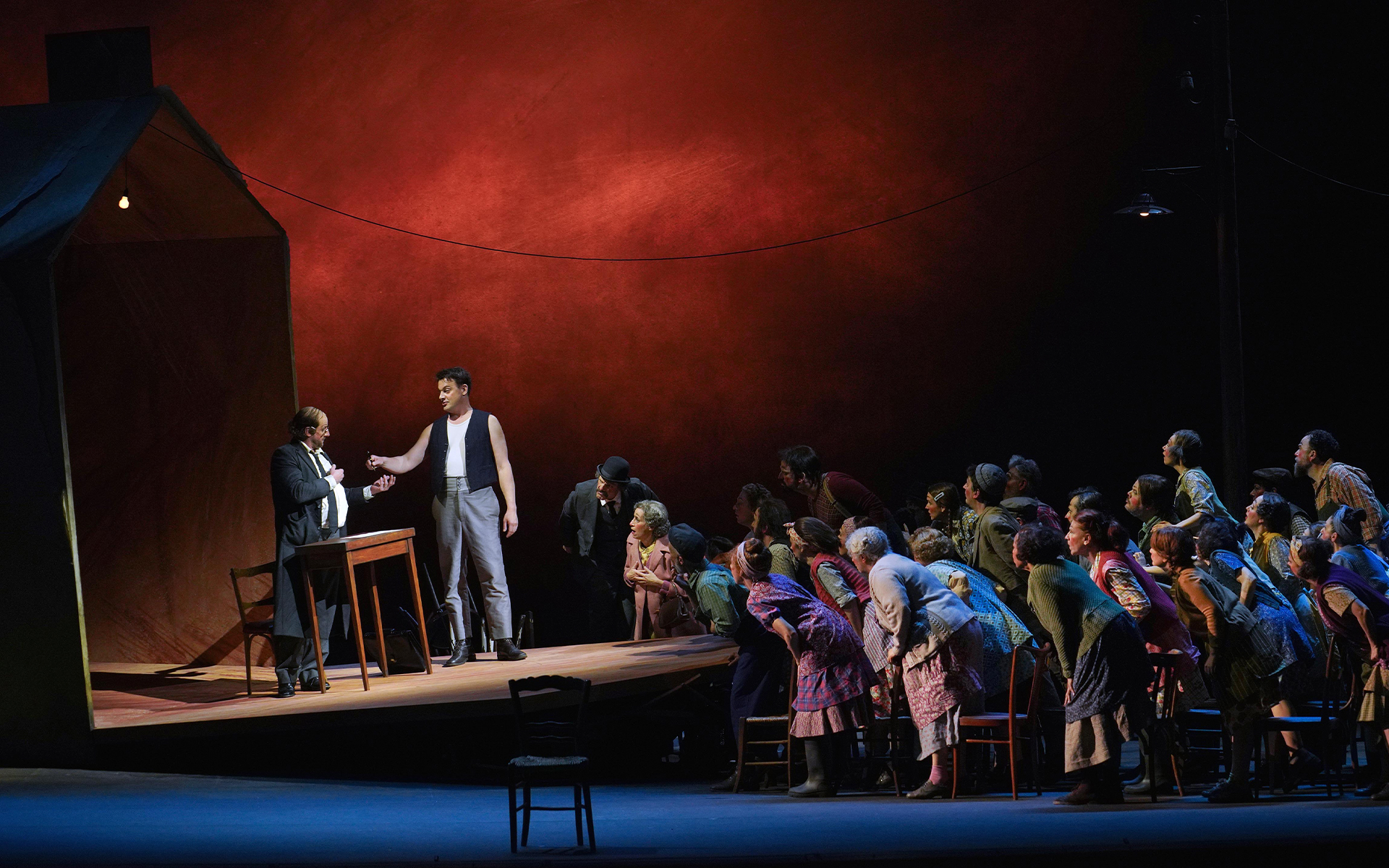 Escena de La novia vendida