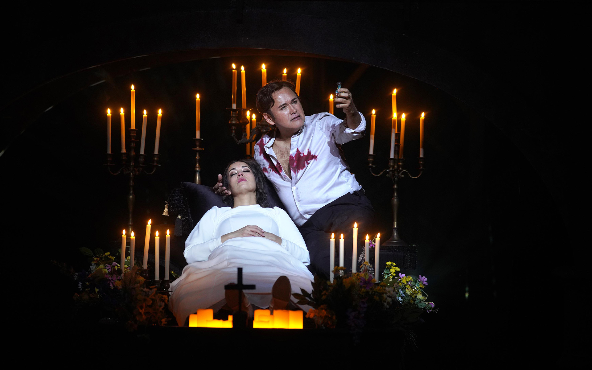 Escena de Romeo y Julieta
