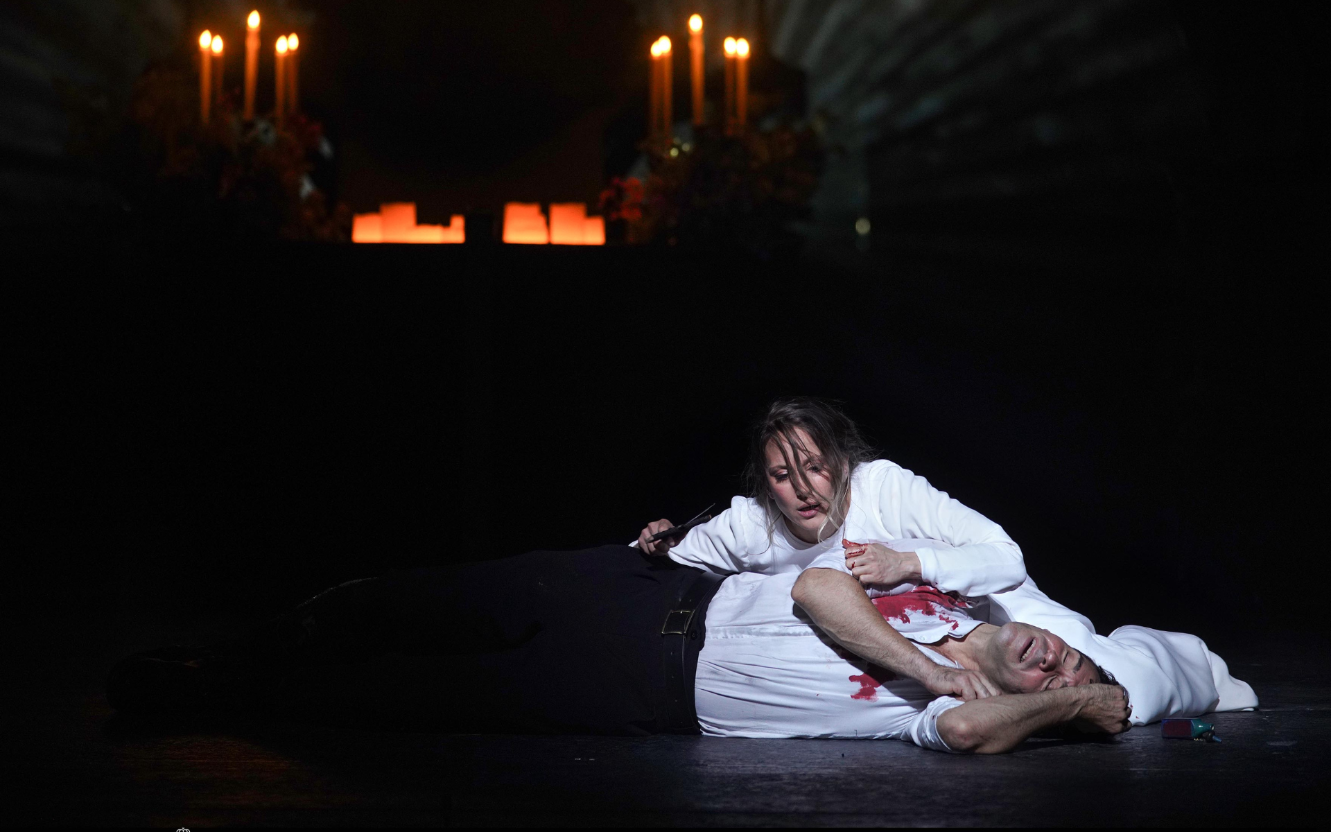 Escena de Romeo y Julieta