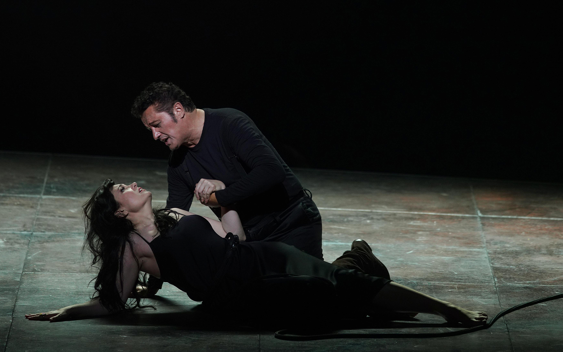 Escena de Il trovatore