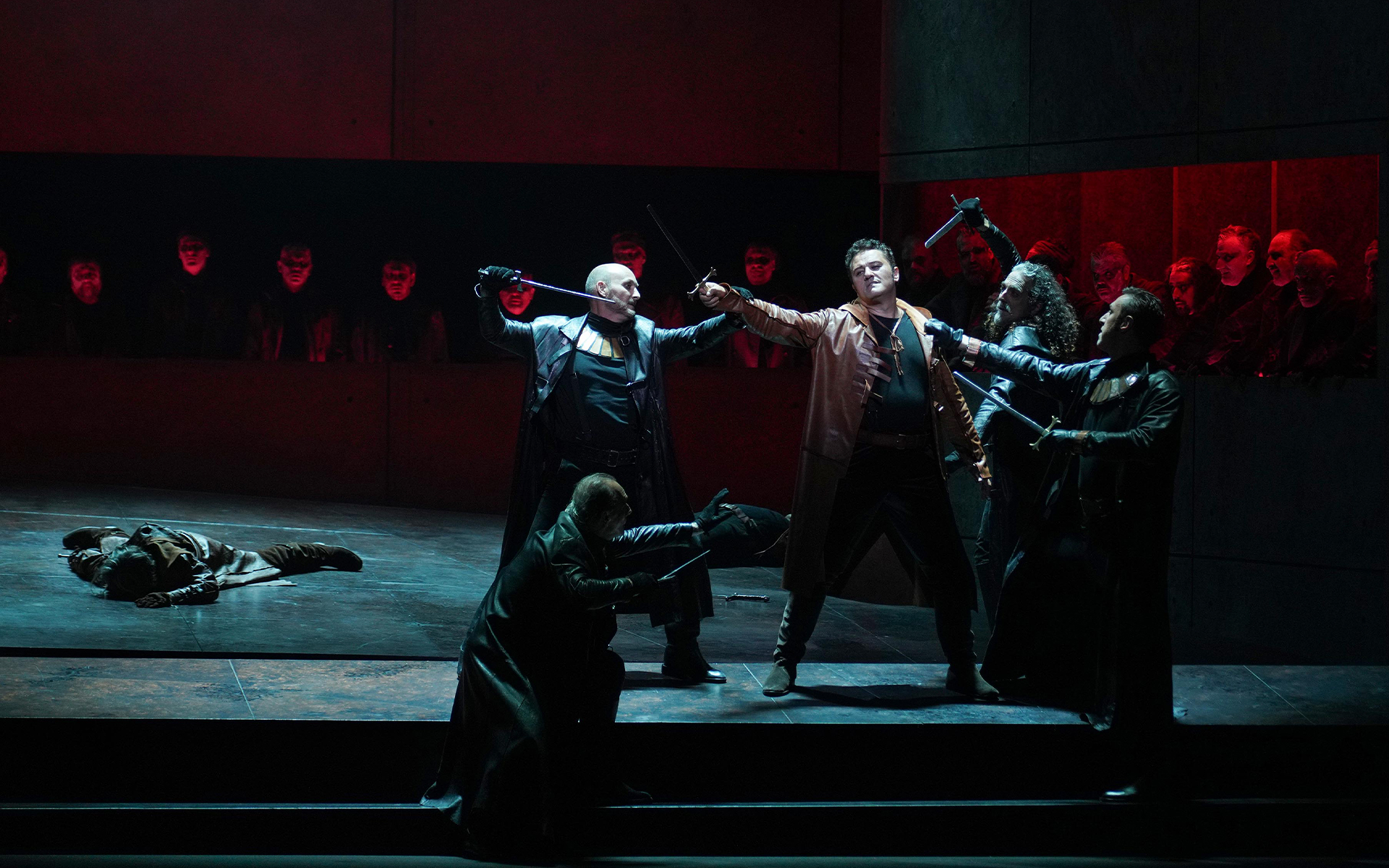 Escena de Il trovatore