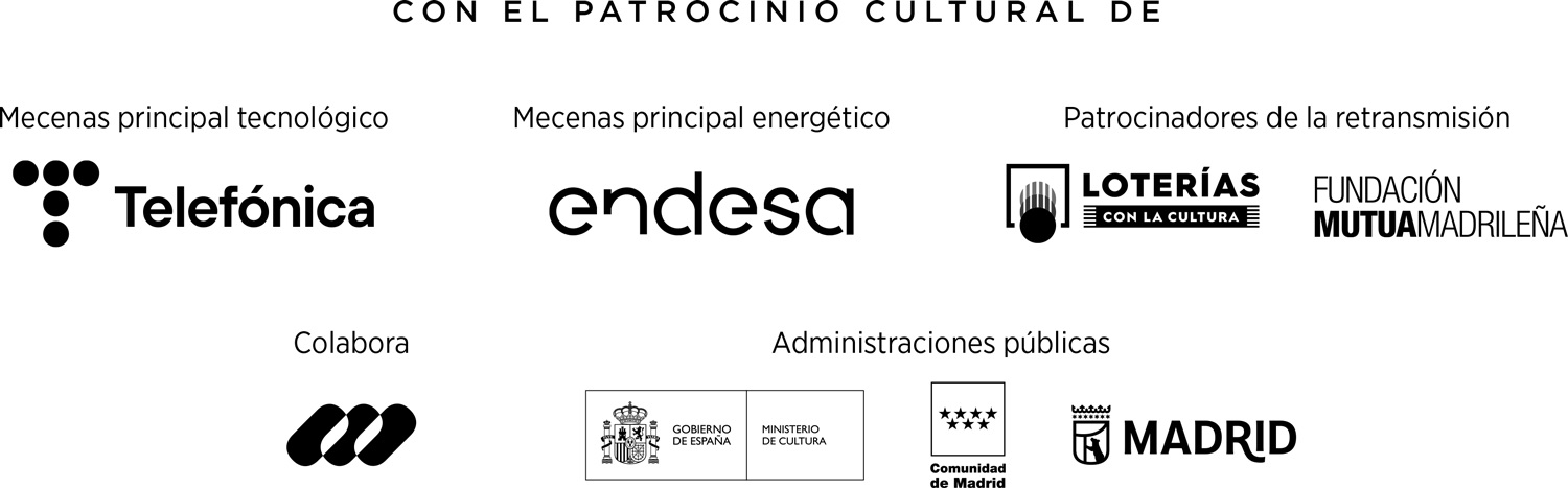 Logos Patrocinadores Semana de la Ópera