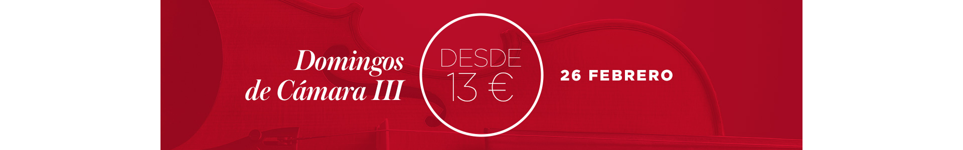 Promo Domingos de Cámara III